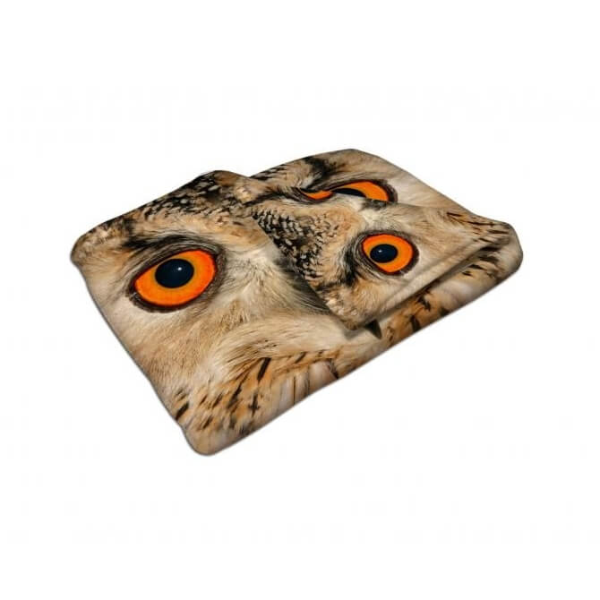 Microfiber deken met full color bedrukking